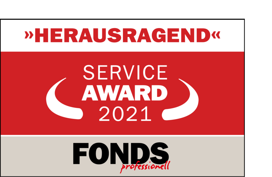 Auszeichnung "Service Award"