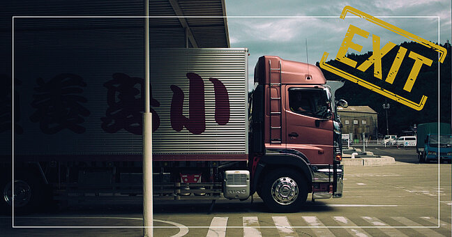 LKW im Fuhrpark